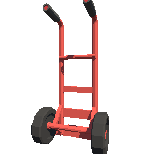 Hand Truck Red_1